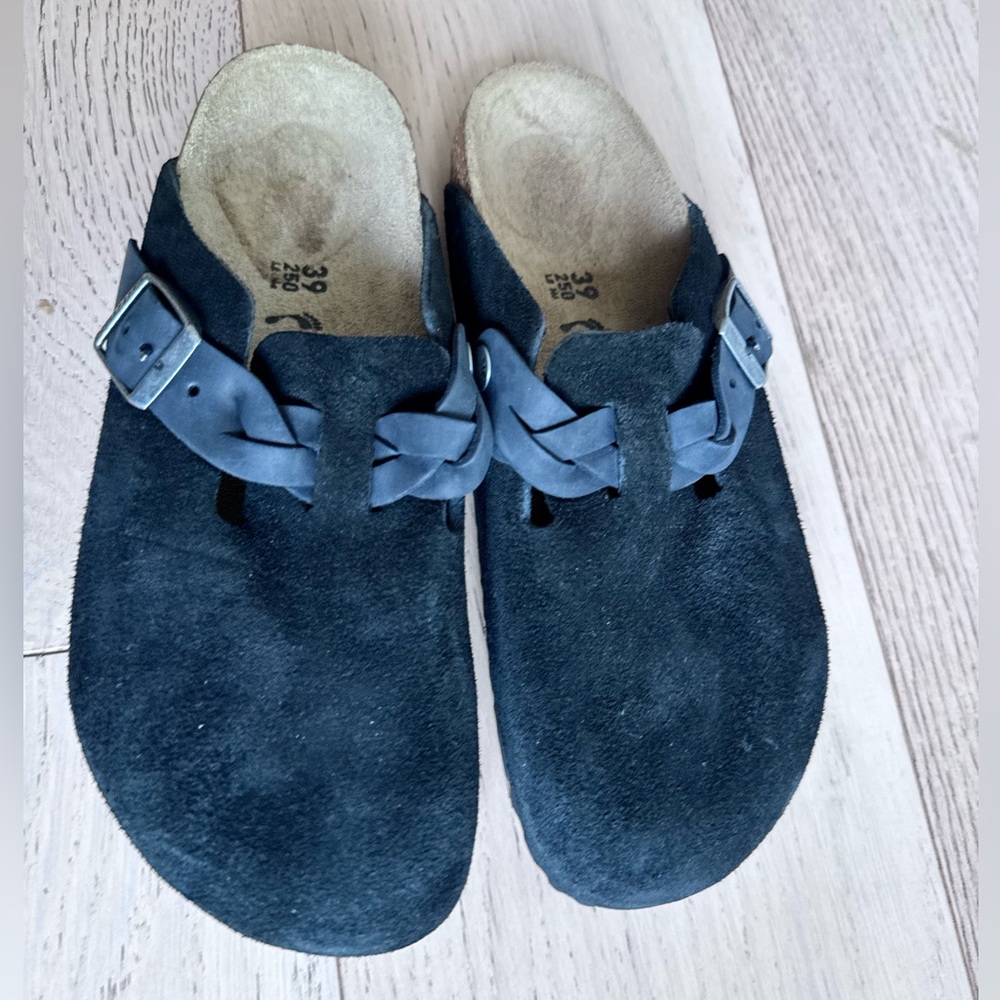New Birkenstock Boston Braided Black
Suede Leather sz: 39 | 8-8.5 - Picture 5 of 8